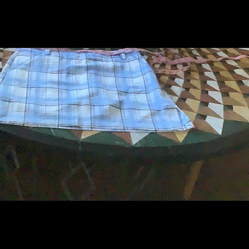 Golf Izod skort EUC 2 pockets side zipper